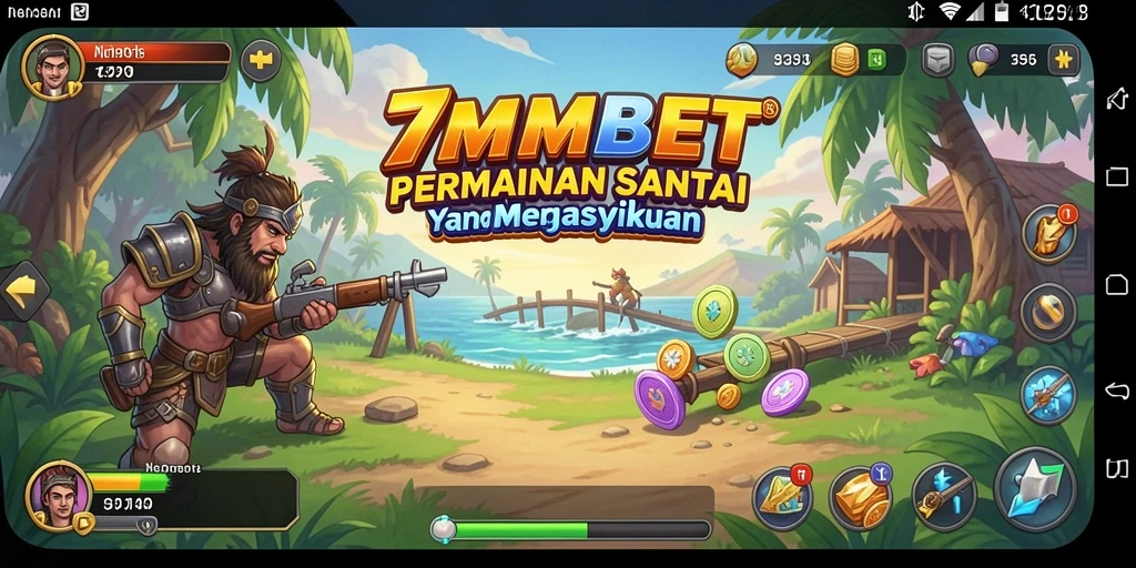 Tangkapan layar utama 7MMBET menampilkan gameplay santai dan interaktif.