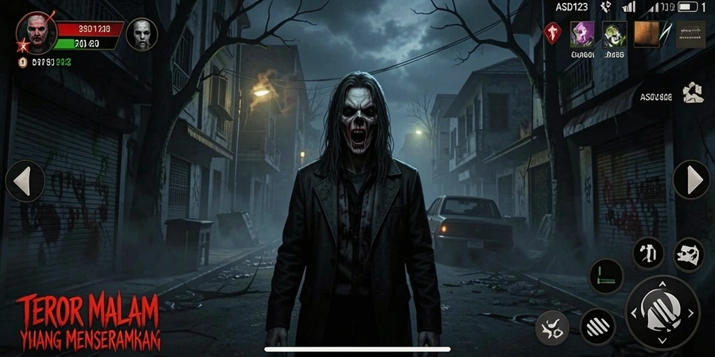 Gameplay menakutkan dari ASD123 yang penuh ketegangan.