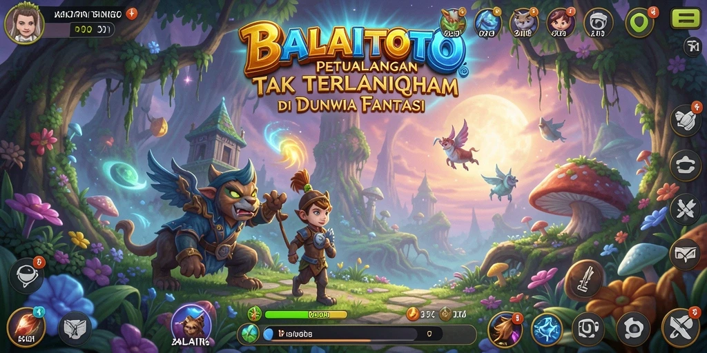 Screenshot BALAITOTO menampilkan aksi seru di dunia petualangan.