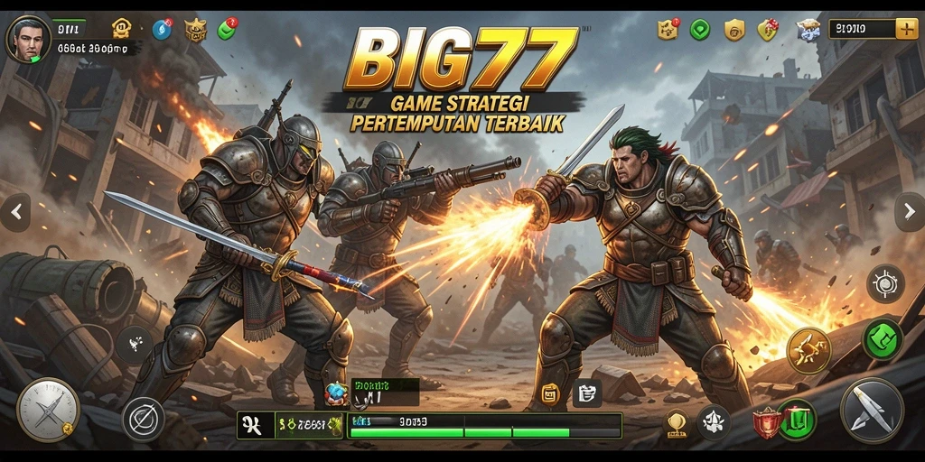 Tampilan gameplay BIG77 yang mendebarkan dan penuh strategi.