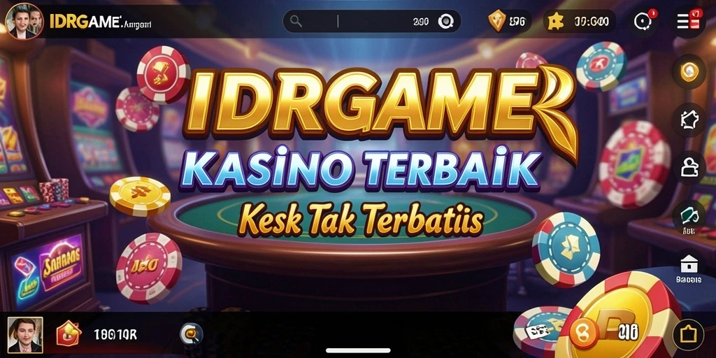 Tampilan menarik gameplay Kasino di IDRGAME yang menghibur.