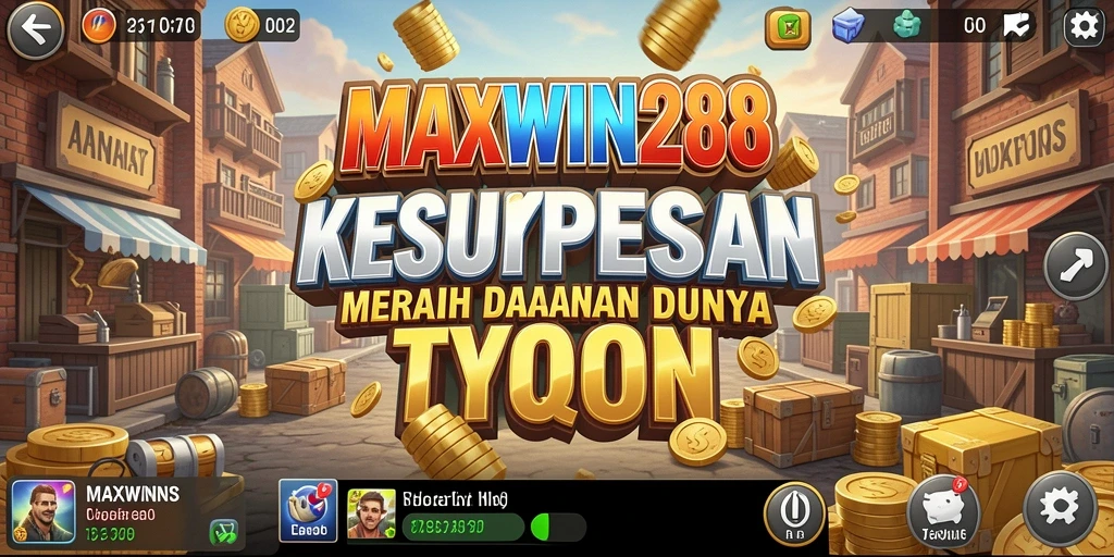 Tampilan gameplay Tycoon yang menarik dan interaktif.