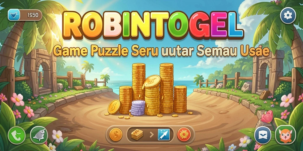Tangkapan layar gameplay <strong>ROBINTOGEL</strong> menampilkan tantangan seru dan grafis yang menarik.