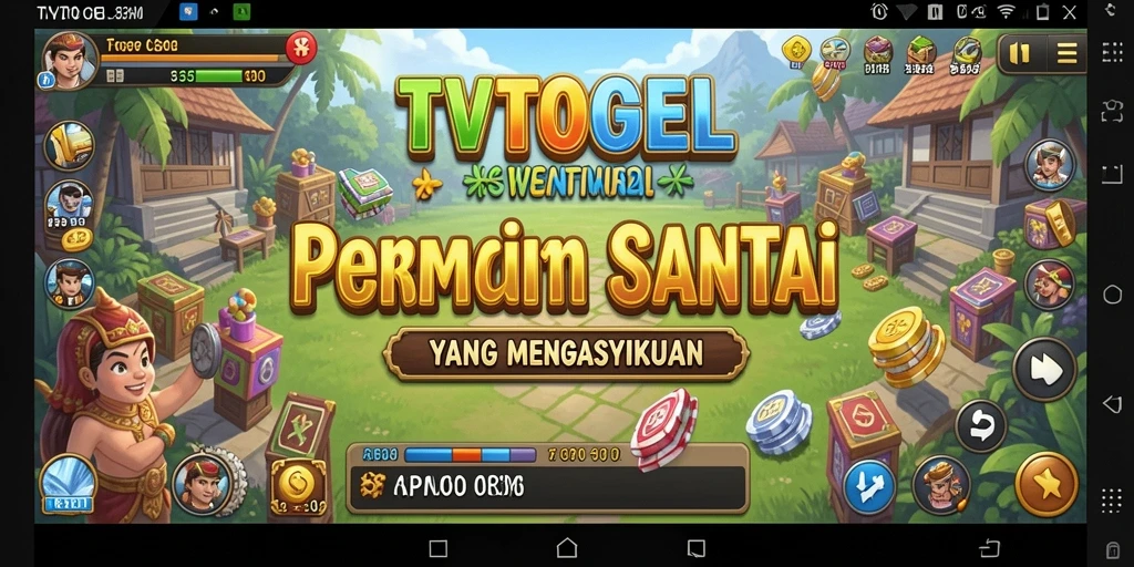 Tangkapan layar TVTOGEL menampilkan gameplay yang seru dan menyenangkan.