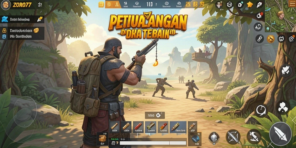 Gameplay seru di dunia terbuka ZORO77 dengan petualangan yang mendebarkan.