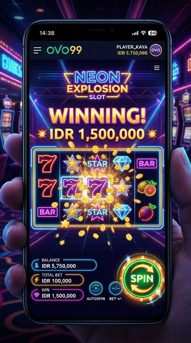 Tampilan antarmuka aplikasi ovo99 yang menarik.